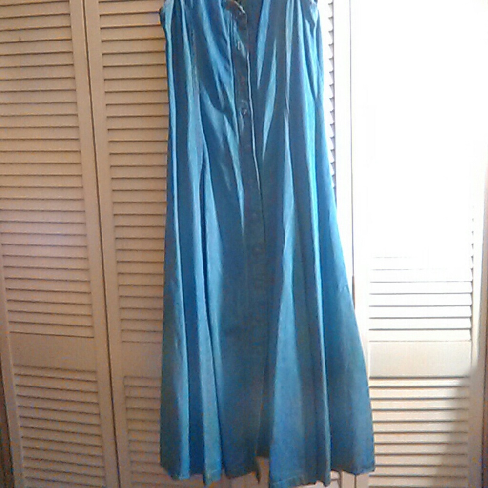 Dressing Cleo blue jean dress